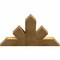 Ekena Millwork Saratoga Rough Sawn Timber Gable Bracket, Western Red Cedar, 36"W x 24"H x 2"D x 6"F, 16/12 Pitch GBW036X24X0206SAR00RWR - alternate 5